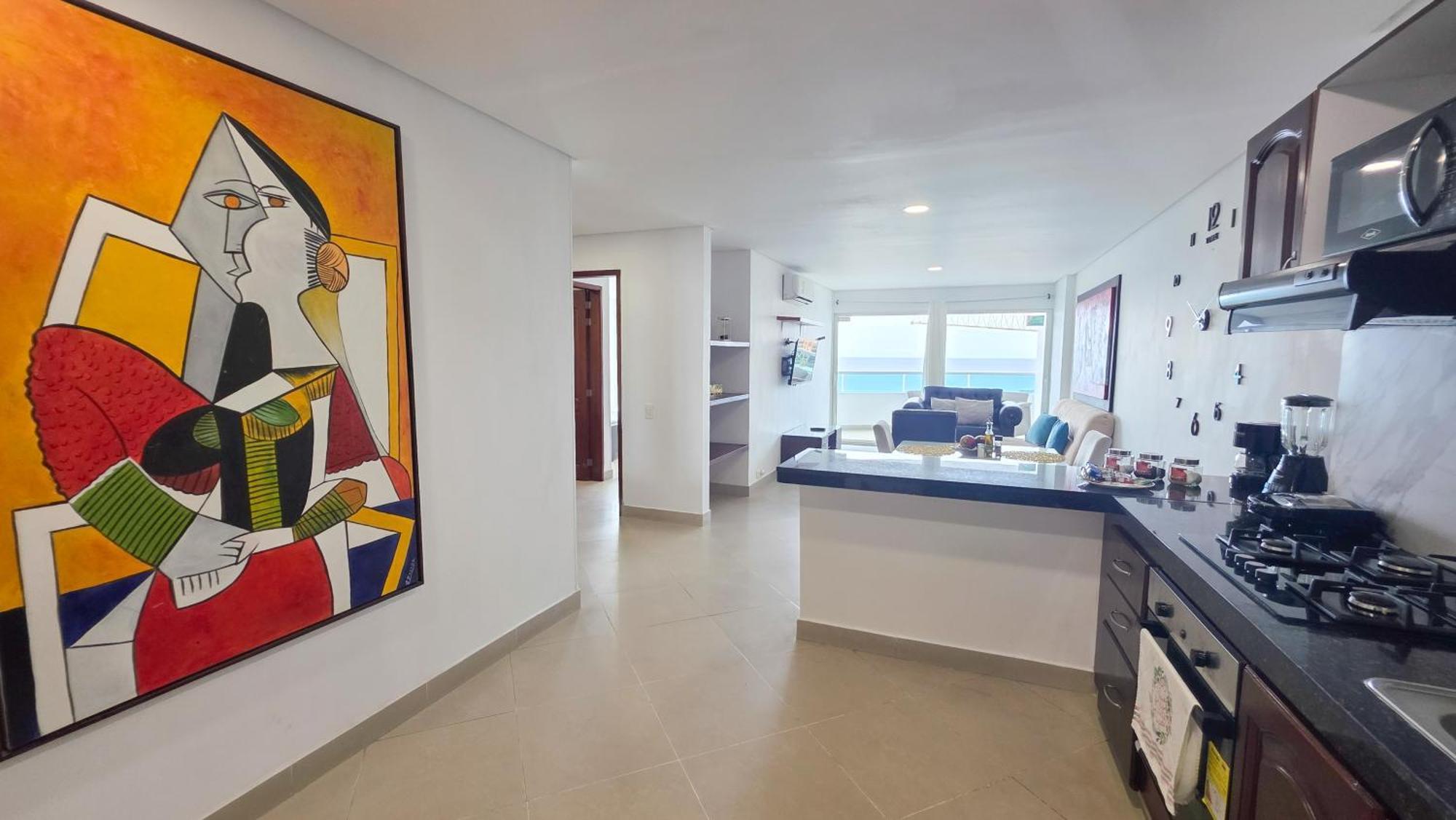2b/2b Gorgeous Sunsets-ocean View -pool Apartamento Cartagena