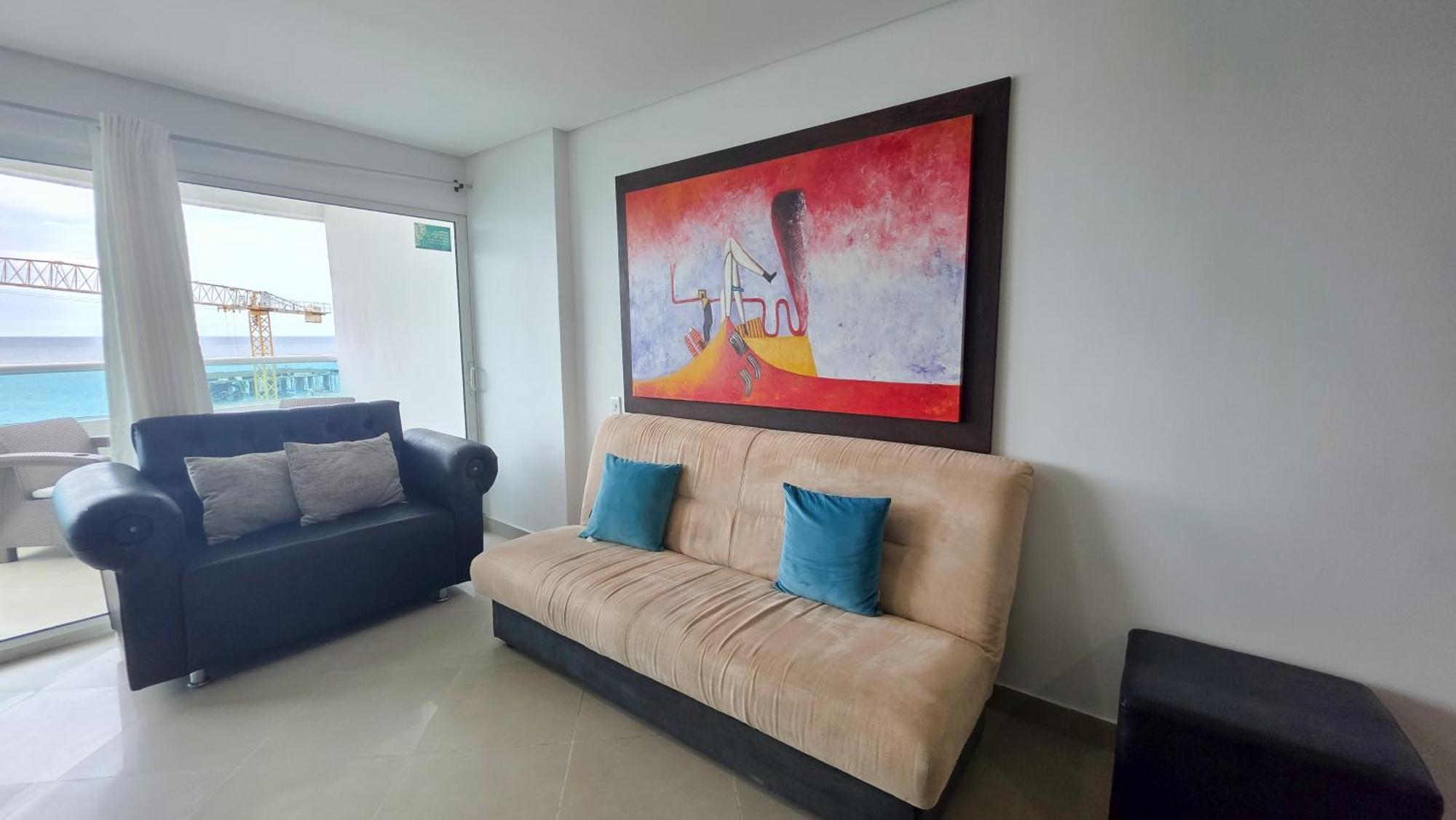 2b/2b Gorgeous Sunsets-ocean View -pool * Cartagena